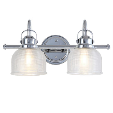 Virginia Metal/Glass LED Vanity Light - JONATHAN Y